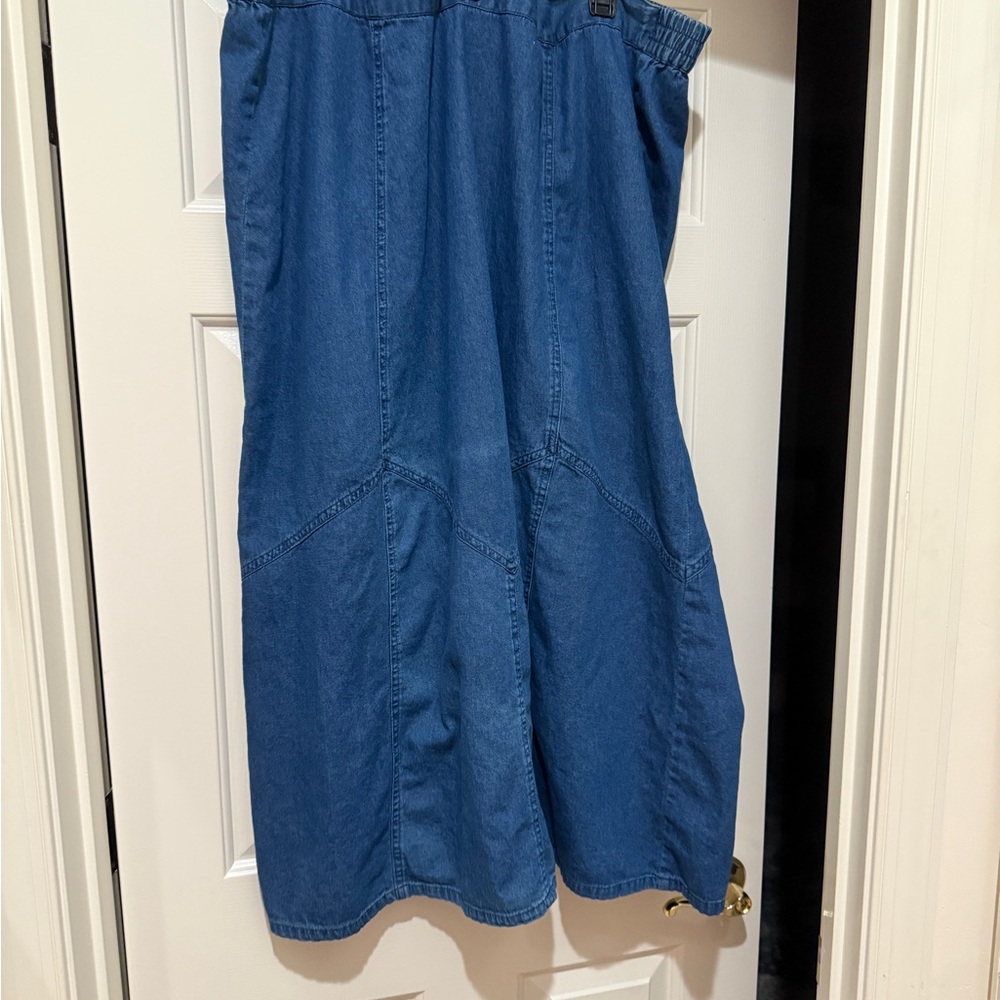 Junonia A-Line Denim Indigo Skirt